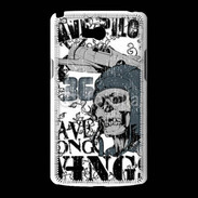 Coque LG L80 Pilote Tête de mort