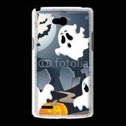 Coque LG L80 j'aime les fantômes 16