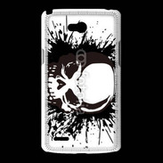 Coque LG L80 Tête de mort frisson 25