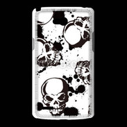 Coque LG L80 Fond Tête de mort 1500