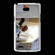 Coque LG L80 Hotesse de l'air