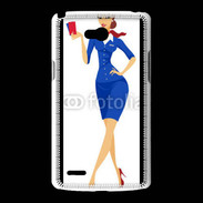 Coque LG L80 Hôtesse de l'air 9