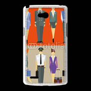 Coque LG L80 Commandant de bord et hôtesse de l'air 2