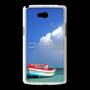 Coque LG L80 Bateau de pêcheur en mer