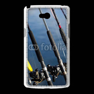 Coque LG L80 Cannes à pêche de pêcheurs