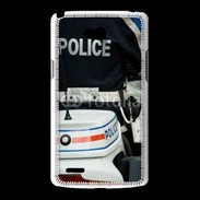 Coque LG L80 Motard de la police 25