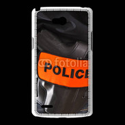 Coque LG L80 Brassard Police 75