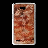 Coque LG L80 Peinture préhistorique de mains