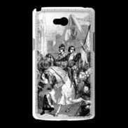 Coque LG L80 Charles VII et Jeanne d'Arc