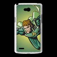 Coque LG L80 Recycle Hero (with a cape)