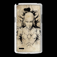 Coque LG L80 Guerrière en dessin 12