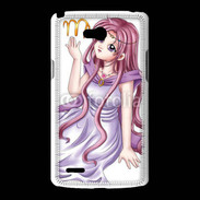 Coque LG L80 Manga style illustration of zodiac 25