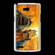 Coque LG L80 Peinture de bateau