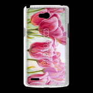 Coque LG L80 Tulipes