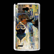 Coque LG L80 Peinture du canal de Venise en Italie