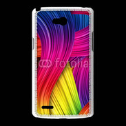 Coque LG L80 Fibres de couleur