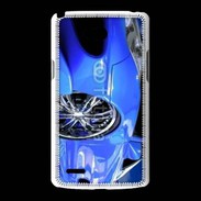 Coque LG L80 Speedster tuning bleu