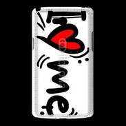Coque LG L80 I love me 