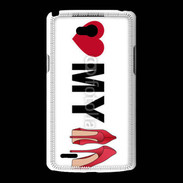 Coque LG L80 I love my shoes