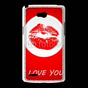Coque LG L80 I love you 350