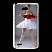 Coque LG L80 Danseuse classique avec gants de boxe