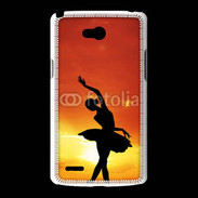 Coque LG L80 Danseuse couché de soleil