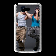 Coque LG L80 Couple street dance