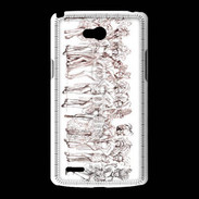 Coque LG L80 French Cancan 5