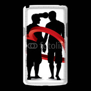 Coque LG L80 Couple Gay