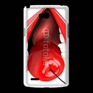 Coque LG L80 Cerise et bouche 2