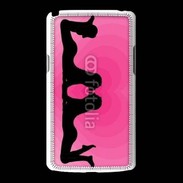 Coque LG L80 Femmes qui s'embrassent