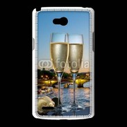 Coque LG L80 Amour au champagne