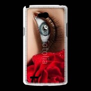 Coque LG L80 Fleurs glamour 5