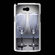 Coque LG L80 Coupe de champagne lesbienne