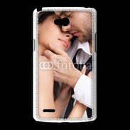 Coque LG L80 Couple romantique et glamour
