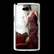 Coque LG L80 femme glamour pensante 2