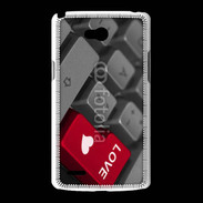Coque LG L80 clavier love