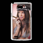 Coque LG L80 Pin up aviator