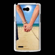 Coque LG L80 Main dans la main 75
