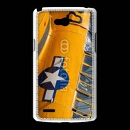 Coque LG L80 Avion T6 vintage