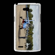 Coque LG L80 Avion de la patrouille de france 