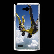 Coque LG L80 Parachutiste en chute libre à l'envers 5