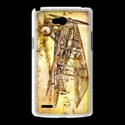 Coque LG L80 Aviation Vintage 75