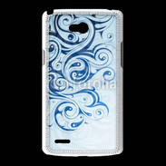 Coque LG L80 Fond tribal bleu