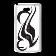 Coque LG L80 Tatouage d'un symbole de moto