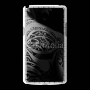 Coque LG L80 Tatouage Tribal 6