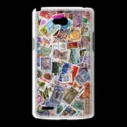 Coque LG L80 Patchwork de timbres