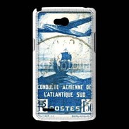 Coque LG L80 Timbre Aéropostal