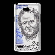 Coque LG L80 Timbre France Stendhal