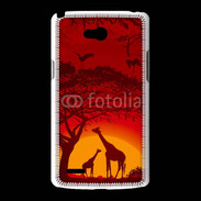 Coque LG L80 Savane